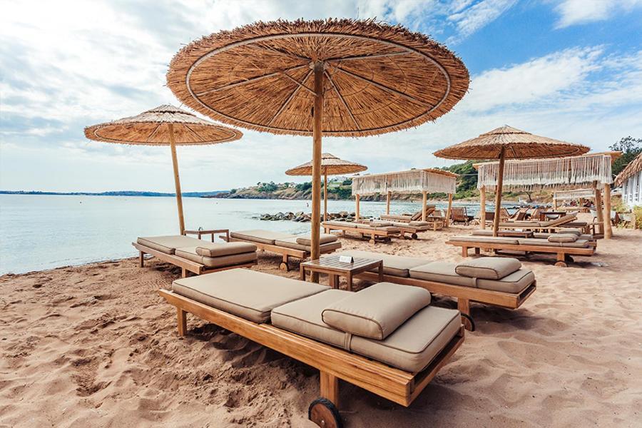 Хотел Андре Hotel Chernomorets Ngoại thất bức ảnh